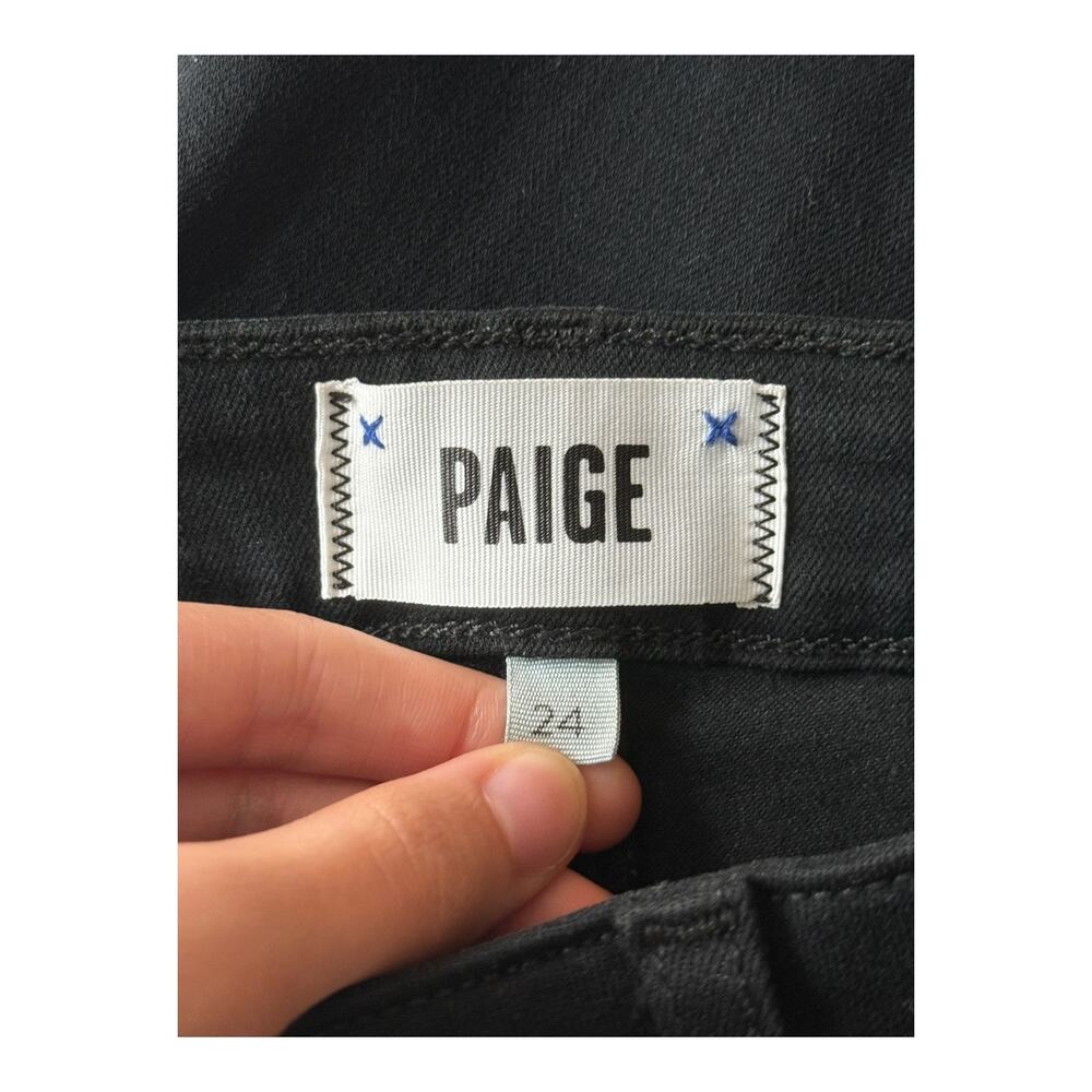 Paige jeans Hoxton ankle high rise skinny size 24 DEFECT - Picture 5 of 7